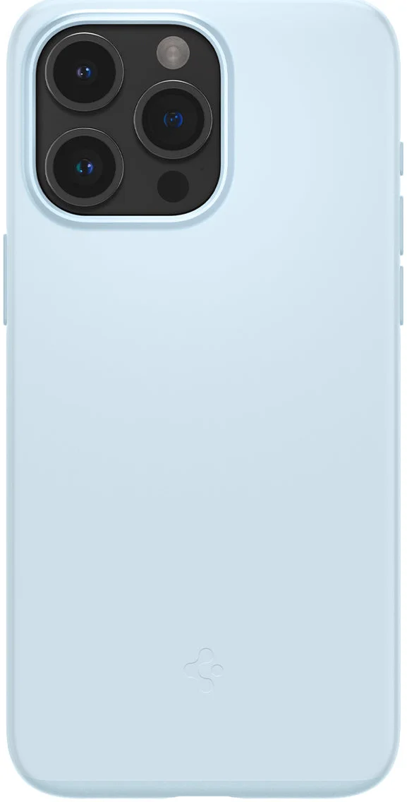Spigen Thin Fit Apple iPhone 15 Pro Max Hoesje Back Cover Blauw afbeelding 12
