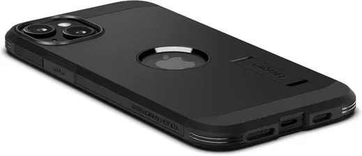 Spigen Tough Armor MagSafe Apple iPhone 15 Back Cover Hoesje Zwart afbeelding 6