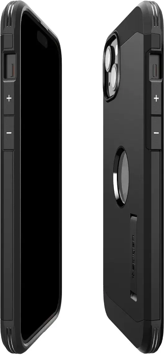 Spigen Tough Armor MagSafe Apple iPhone 15 Back Cover Hoesje Zwart afbeelding 7
