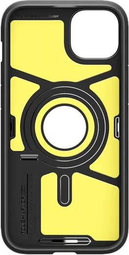 Spigen Tough Armor MagSafe Apple iPhone 15 Back Cover Hoesje Zwart afbeelding 8