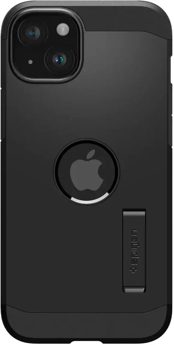 Spigen Tough Armor MagSafe Apple iPhone 15 Back Cover Hoesje Zwart afbeelding 9