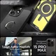 Spigen Tough Armor MagSafe Apple iPhone 15 Pro Max Hoesje Zwart afbeelding 2