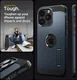 Spigen Tough Armor MagSafe Apple iPhone 15 Pro Max Hoesje Metal Slate afbeelding 3