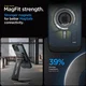 Spigen Tough Armor MagSafe Apple iPhone 15 Pro Max Hoesje Metal Slate afbeelding 6