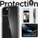 Spigen Ultra Hybrid Apple iPhone 15 Hoesje Back Cover Transparant afbeelding 5