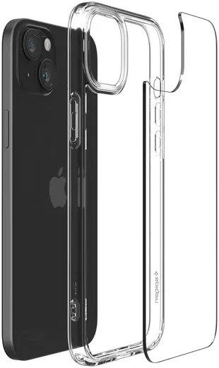 Spigen Ultra Hybrid Apple iPhone 15 Hoesje Back Cover Transparant afbeelding 9