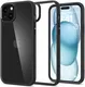 Spigen Ultra Hybrid Apple iPhone 15 Hoesje Back Cover Matte Zwart