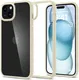 Spigen Ultra Hybrid Apple iPhone 15 Hoesje Back Cover Beige