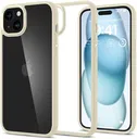 Spigen Ultra Hybrid Apple iPhone 15 Hoesje Back Cover Beige