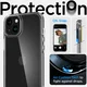 Spigen Ultra Hybrid Apple iPhone 15 Plus Hoesje Back Cover Transparant afbeelding 5
