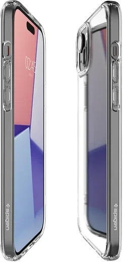 Spigen Ultra Hybrid Apple iPhone 15 Plus Hoesje Back Cover Transparant afbeelding 10