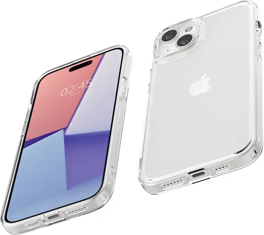 Spigen Ultra Hybrid Apple iPhone 15 Plus Hoesje Back Cover Transparant afbeelding 9