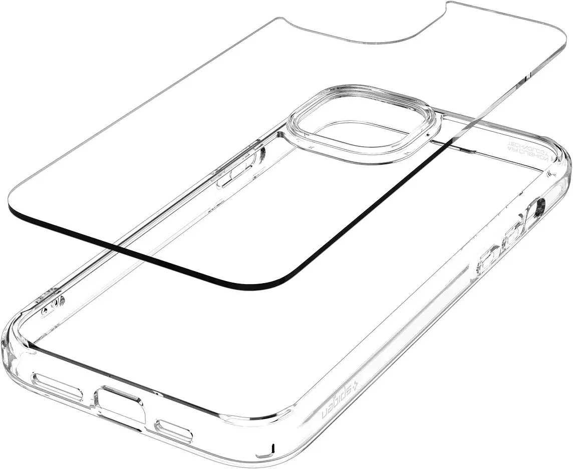 Spigen Ultra Hybrid Apple iPhone 15 Plus Hoesje Back Cover Transparant afbeelding 14