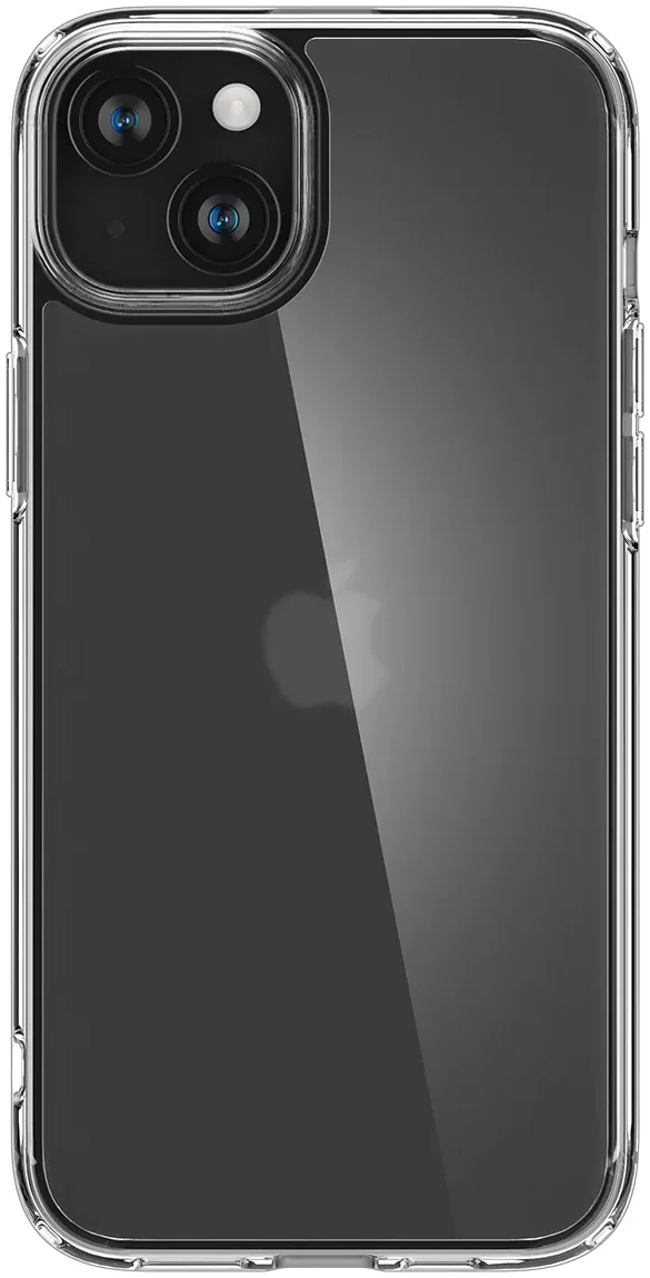 Spigen Ultra Hybrid Apple iPhone 15 Plus Hoesje Back Cover Frost Clear afbeelding 2