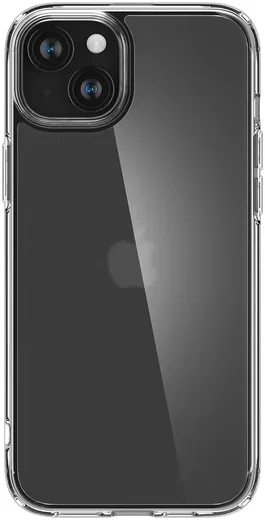 Spigen Ultra Hybrid Apple iPhone 15 Plus Hoesje Back Cover Frost Clear afbeelding 2