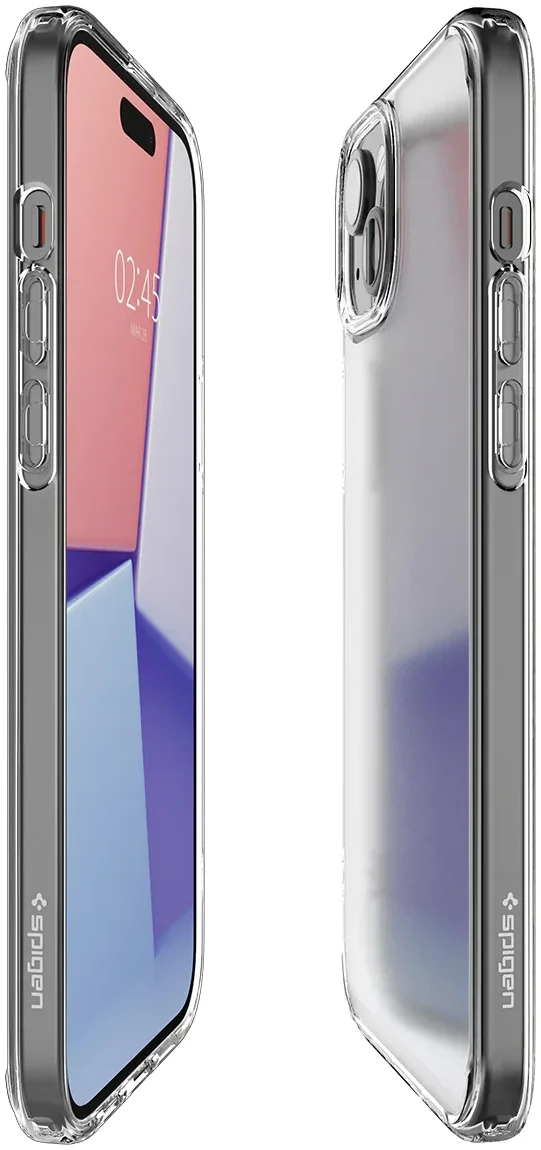 Spigen Ultra Hybrid Apple iPhone 15 Plus Hoesje Back Cover Frost Clear afbeelding 10