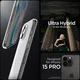 Spigen Ultra Hybrid Apple iPhone 15 Pro Hoesje Back Cover Frost Clear afbeelding 4
