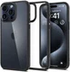 Spigen Ultra Hybrid Apple iPhone 15 Pro Hoesje Back Cover Matte Zwart