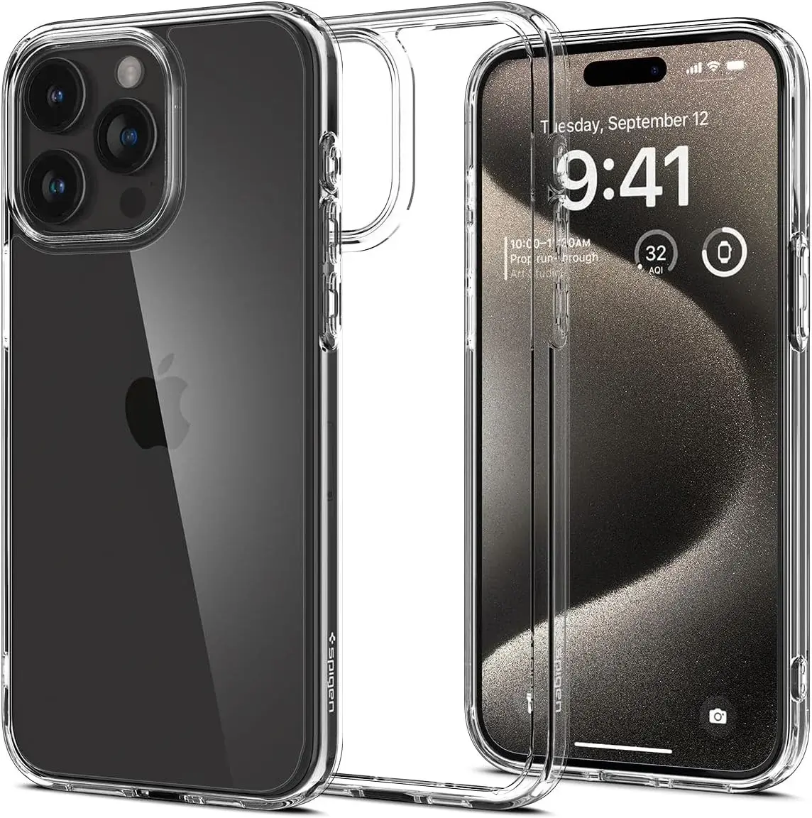 Spigen Ultra Hybrid Apple iPhone 15 Pro Max Hoesje Transparant afbeelding 1