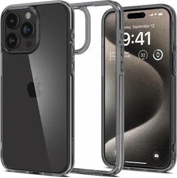 Spigen Ultra Hybrid Apple iPhone 15 Pro Max Hoesje Frost Clear