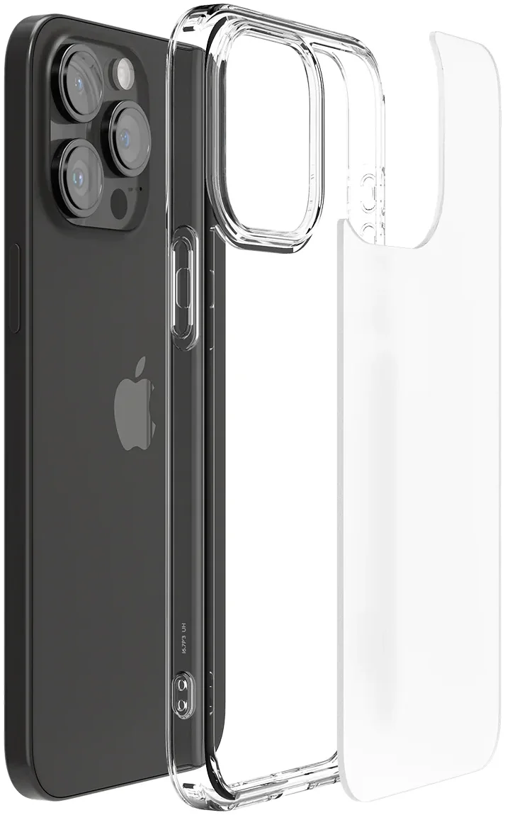 Spigen Ultra Hybrid Apple iPhone 15 Pro Max Hoesje Frost Clear afbeelding 10