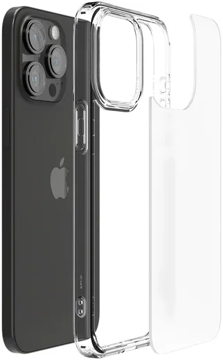 Spigen Ultra Hybrid Apple iPhone 15 Pro Max Hoesje Frost Clear afbeelding 10