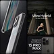 Spigen Ultra Hybrid Apple iPhone 15 Pro Max Hoesje Frost Clear afbeelding 8
