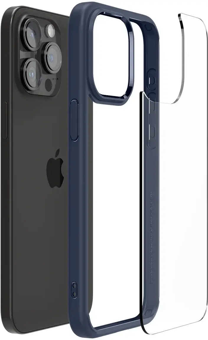 Spigen Ultra Hybrid Apple iPhone 15 Pro Max Hoesje Blauw afbeelding 10