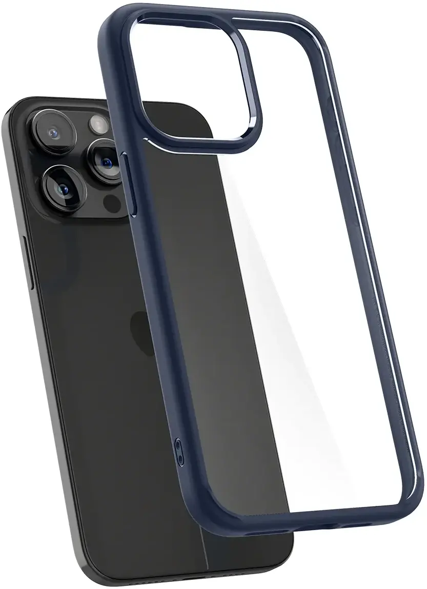 Spigen Ultra Hybrid Apple iPhone 15 Pro Max Hoesje Blauw afbeelding 2