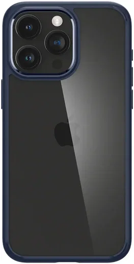 Spigen Ultra Hybrid Apple iPhone 15 Pro Max Hoesje Blauw afbeelding 9