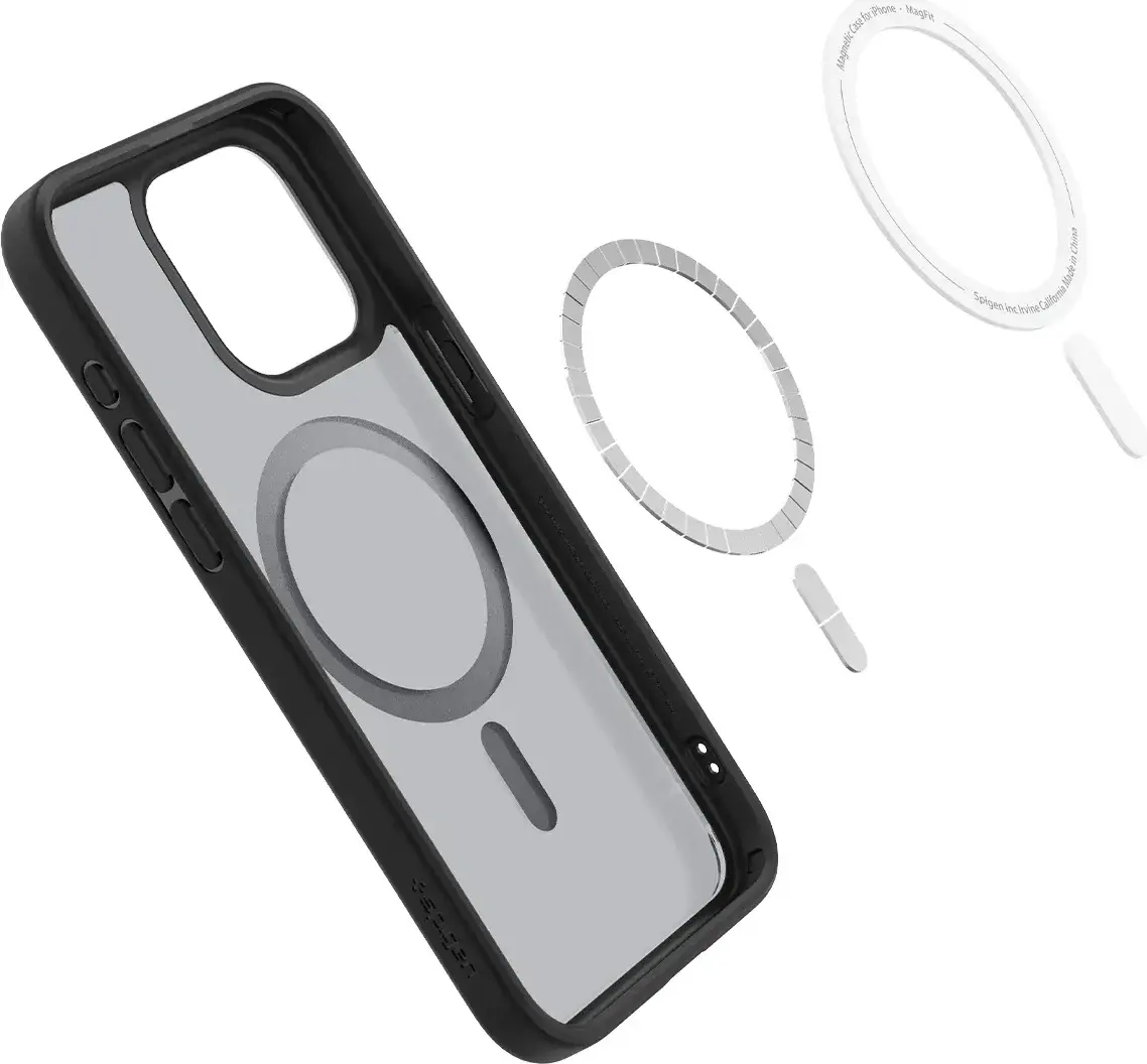 Spigen Ultra Hybrid MagSafe Apple iPhone 15 Pro Hoesje Zwart afbeelding 13