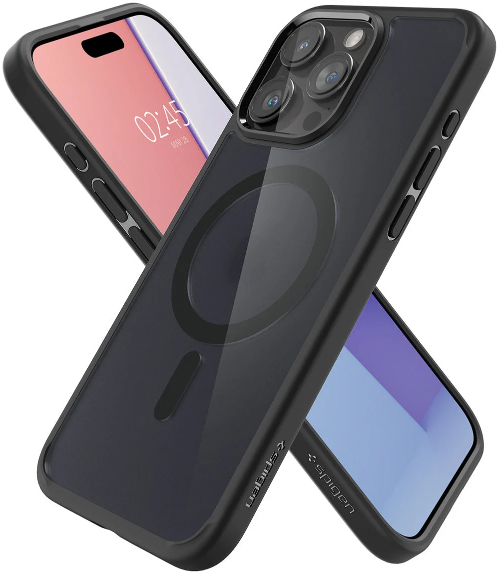 Spigen Ultra Hybrid MagSafe iPhone 15 Pro Max Hoesje Zwart afbeelding 2