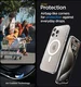 Spigen Ultra Hybrid MagSafe Apple iPhone 15 Pro Max Hoesje Wit afbeelding 5