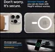 Spigen Ultra Hybrid MagSafe Apple iPhone 15 Pro Max Hoesje Wit afbeelding 6