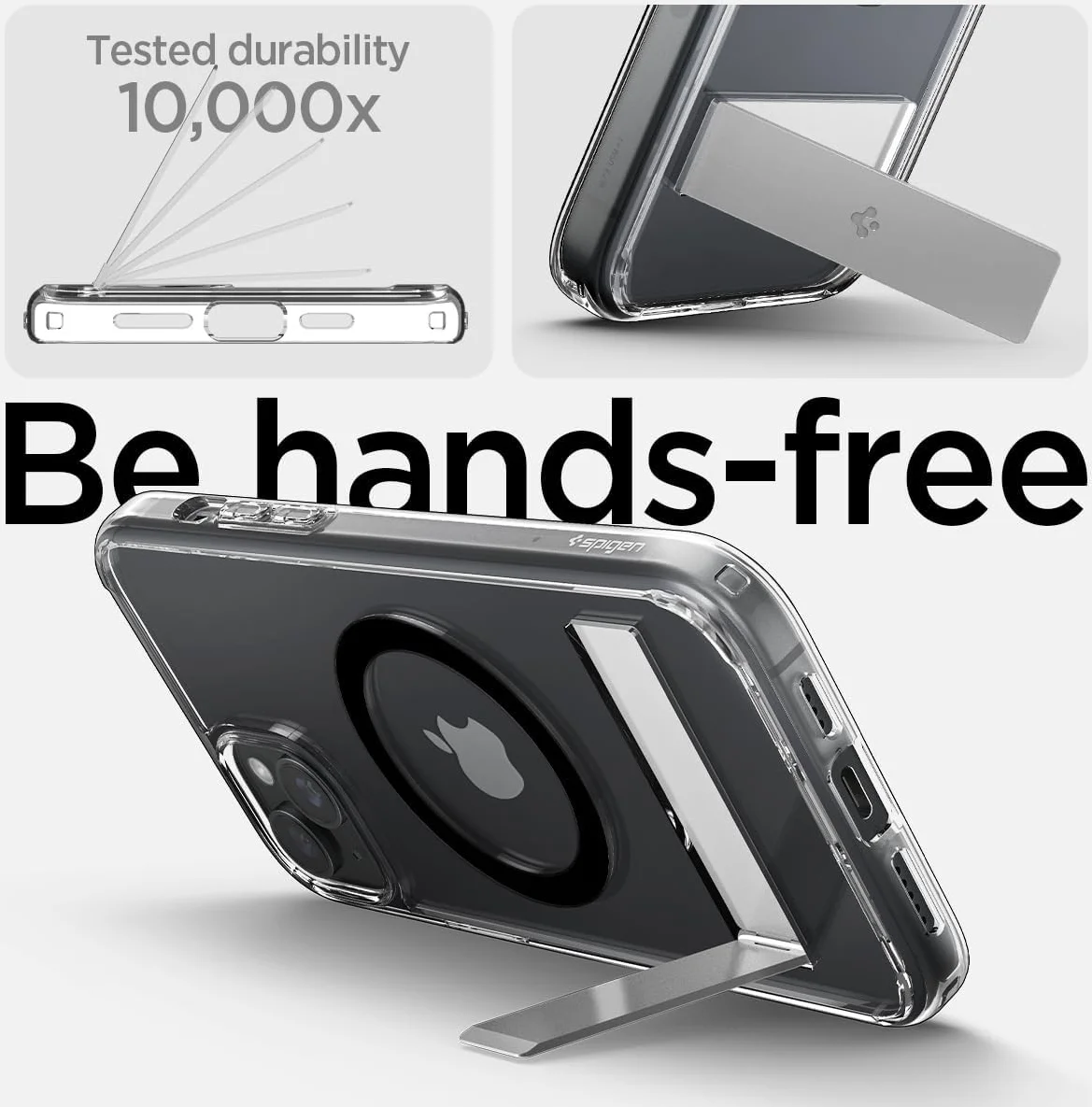 Spigen Ultra  Hybrid MagSafe Apple iPhone 15 Plus Hoesje Zwart afbeelding 3