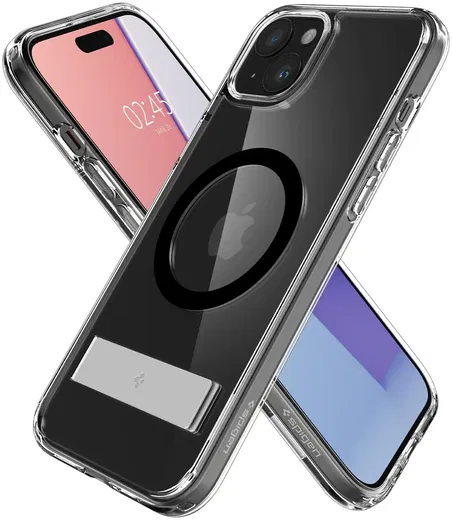 Spigen Ultra  Hybrid MagSafe Apple iPhone 15 Plus Hoesje Zwart afbeelding 15