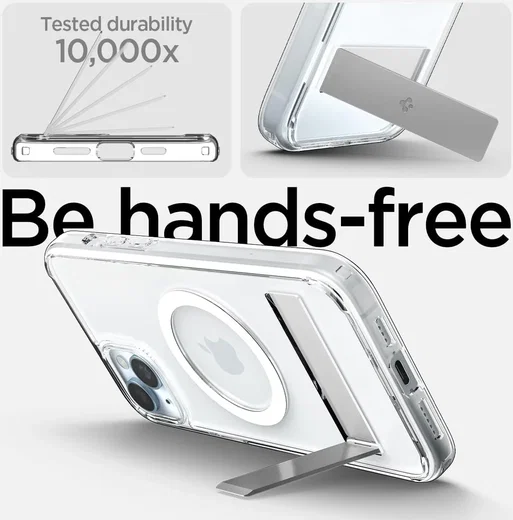 Spigen Ultra Hybrid MagSafe Apple iPhone 15 Plus Hoesje Transparant afbeelding 3