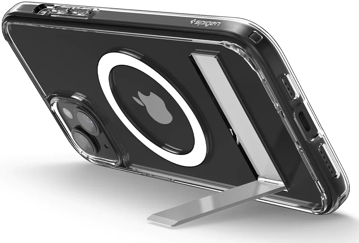 Spigen Ultra Hybrid MagSafe Apple iPhone 15 Plus Hoesje Transparant afbeelding 9