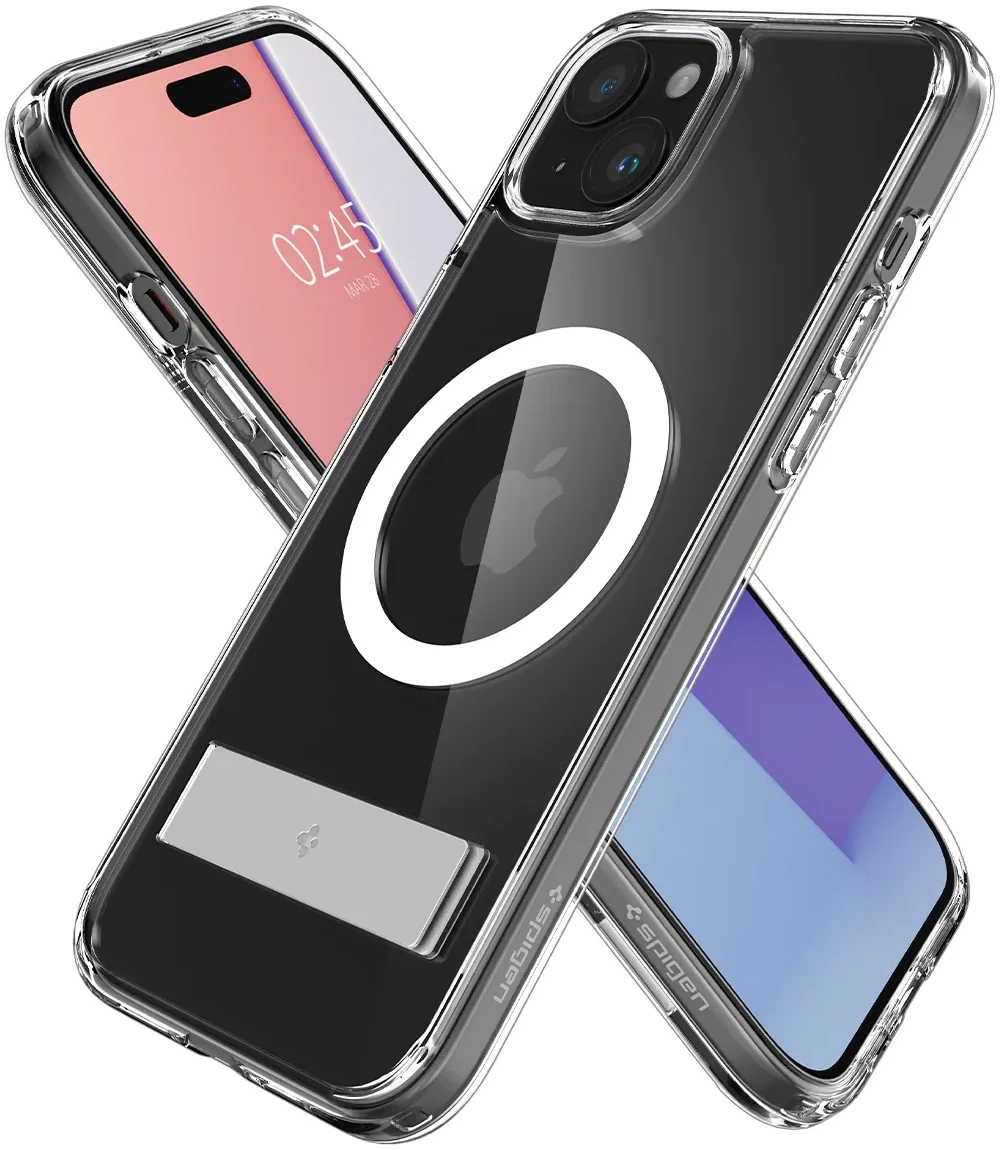 Spigen Ultra Hybrid MagSafe Apple iPhone 15 Plus Hoesje Transparant afbeelding 10