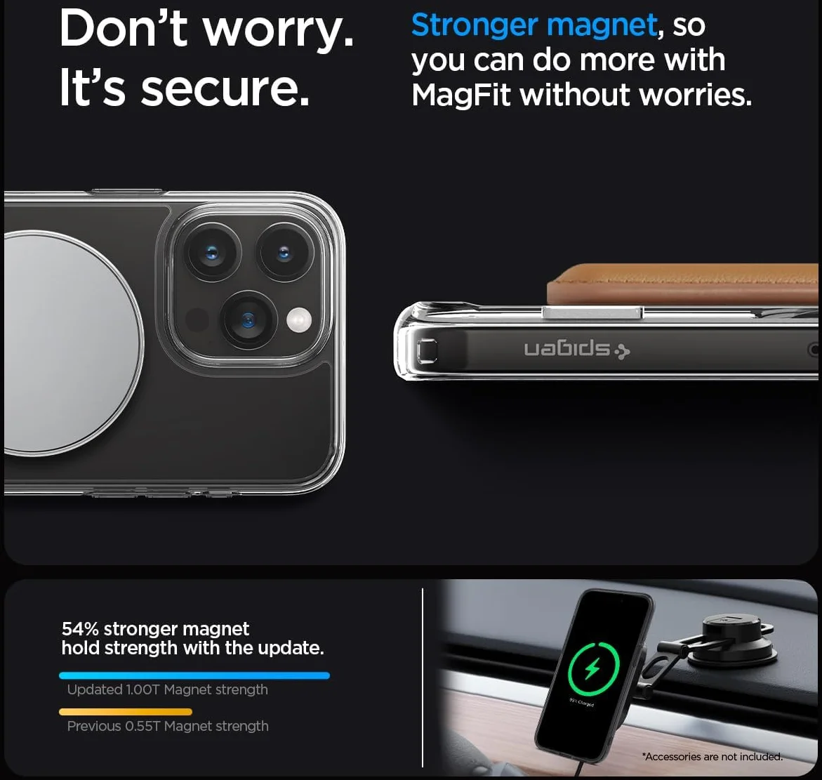 Spigen Ultra Hybrid MagSafe Apple iPhone 15 Pro Max Hoesje Transparant afbeelding 6