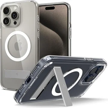 Spigen Ultra Hybrid MagSafe Apple iPhone 15 Pro Max Hoesje Transparant