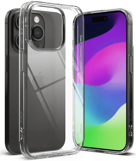 Ringke Fusion Apple iPhone 15 Pro Max Hoesje Transparant afbeelding 13