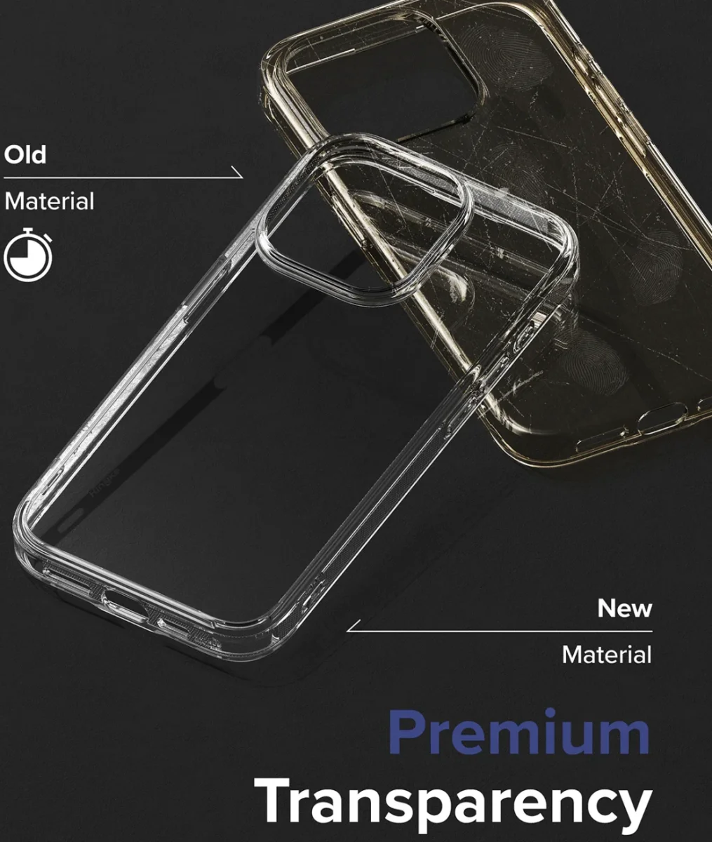 Ringke Fusion Apple iPhone 15 Pro Max Hoesje Transparant afbeelding 6