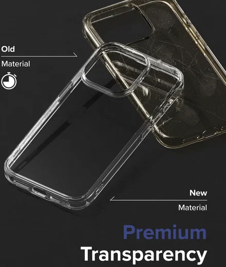 Ringke Fusion Apple iPhone 15 Pro Max Hoesje Transparant afbeelding 6
