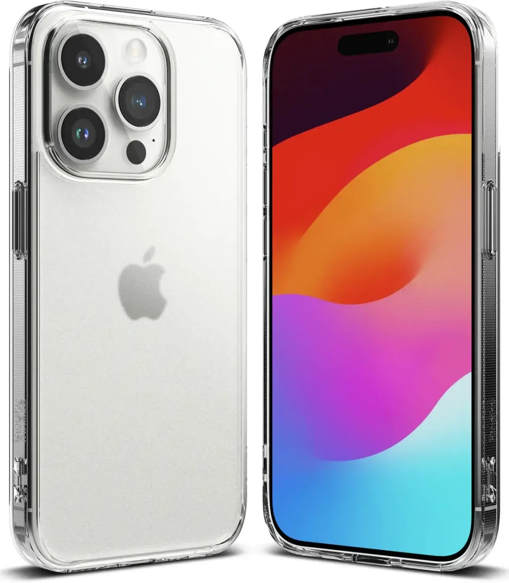 Ringke Fusion Apple iPhone 15 Pro Max Hoesje Matte Transparant afbeelding 2