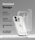 Ringke Fusion Apple iPhone 15 Pro Max Hoesje Matte Transparant afbeelding 5