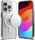 Ringke Fusion Apple iPhone 15 Pro Max Hoesje MagSafe Matte Transparant afbeelding 1