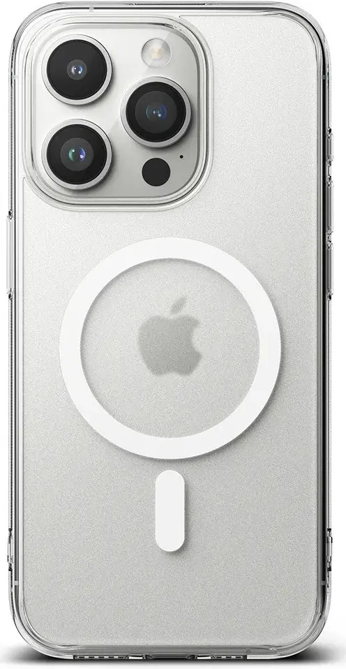 Ringke Fusion Apple iPhone 15 Pro Max Hoesje MagSafe Matte Transparant afbeelding 13