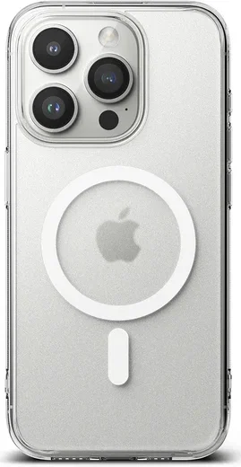 Ringke Fusion Apple iPhone 15 Pro Max Hoesje MagSafe Matte Transparant afbeelding 13