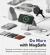 Ringke Fusion Apple iPhone 15 Pro Max Hoesje MagSafe Matte Transparant afbeelding 3